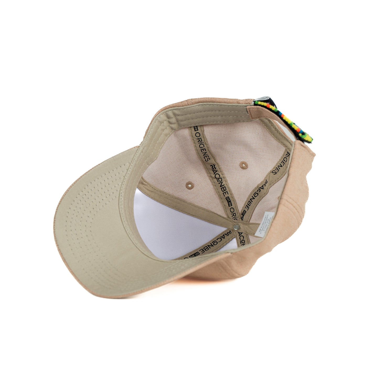 GORRA ORÍGENES BEIGE - FRENTE DURO