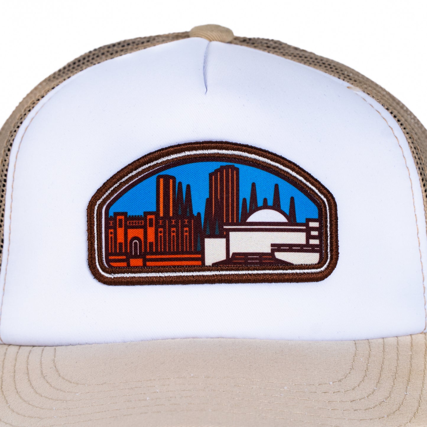 GORRA TRUCKER RINCONES CAPITALINOS MACARENA - FRENTE DURO
