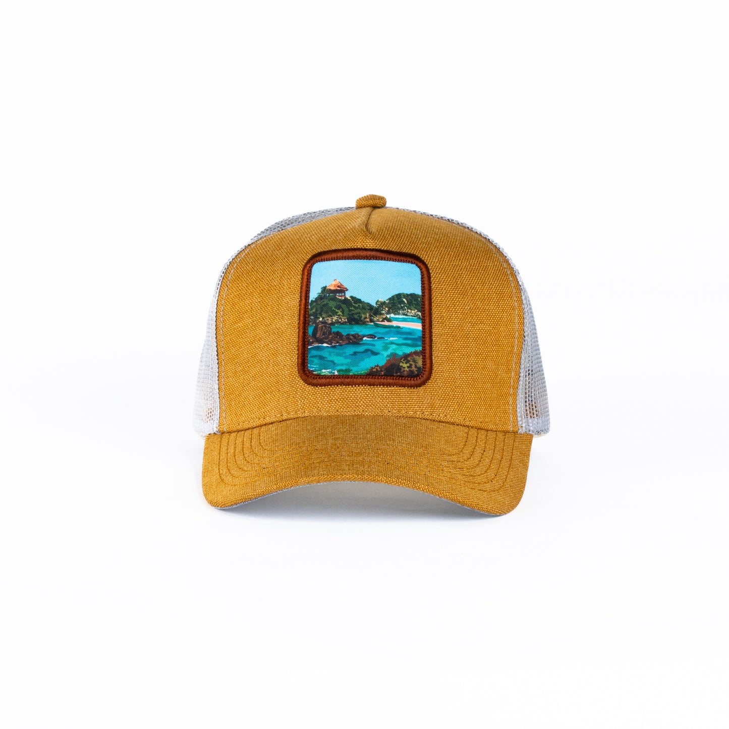 GORRA TRUCKER ESTO ES COLOMBIA TAYRONA - FRENTE DURO