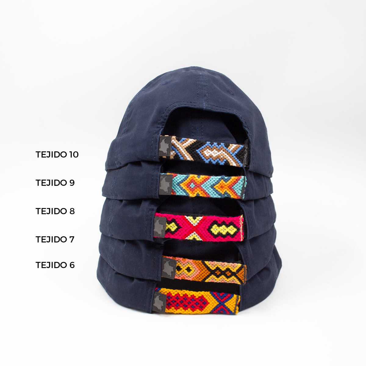 GORRA ORÍGENES AZUL - FRENTE DURO