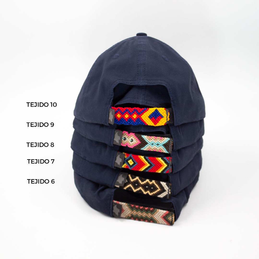GORRA ORÍGENES AZUL - FRENTE BLANDO