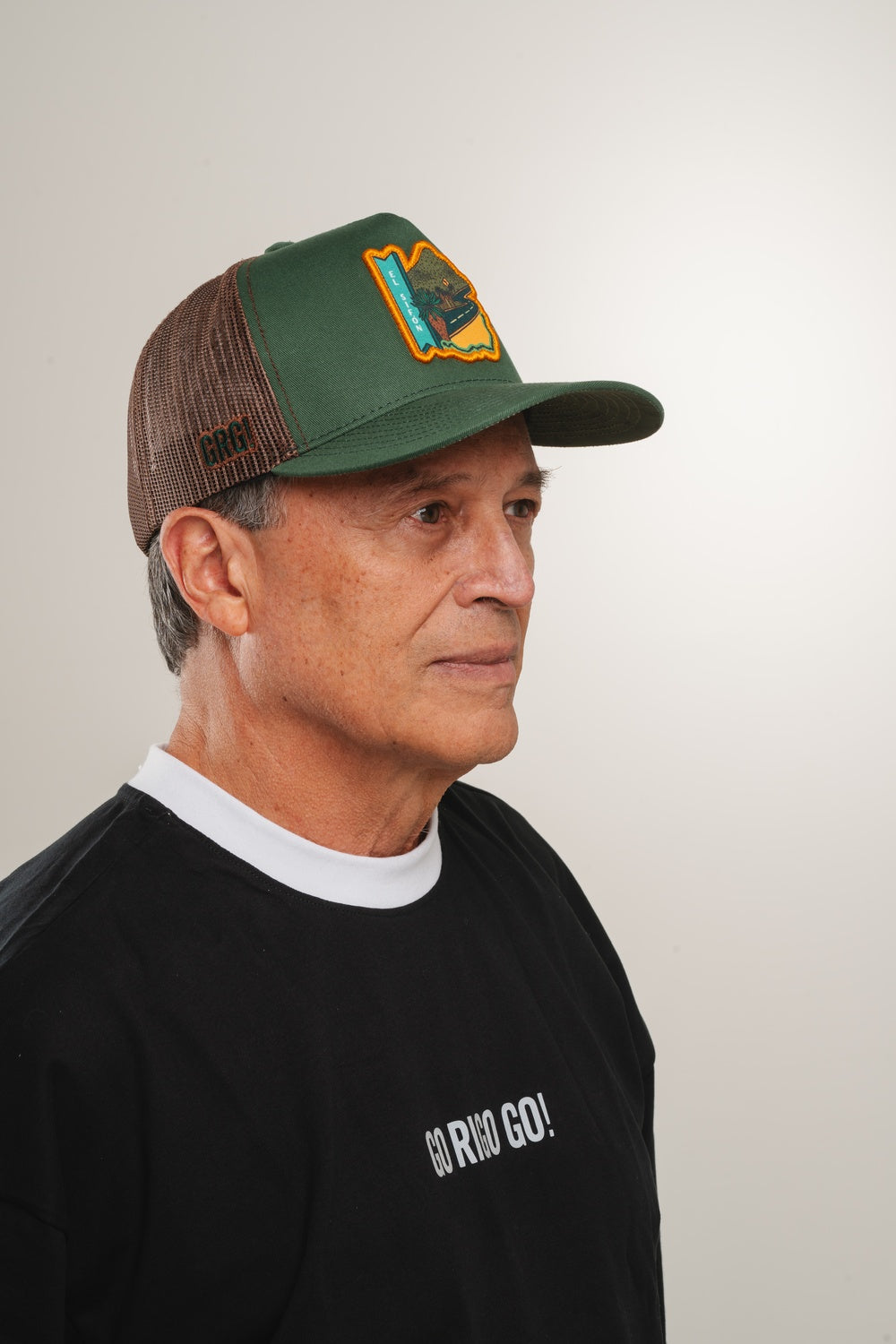 GORRA TRUCKER COLOMBIA EN 2 RUEDAS EL SIFON - FRENTE DURO