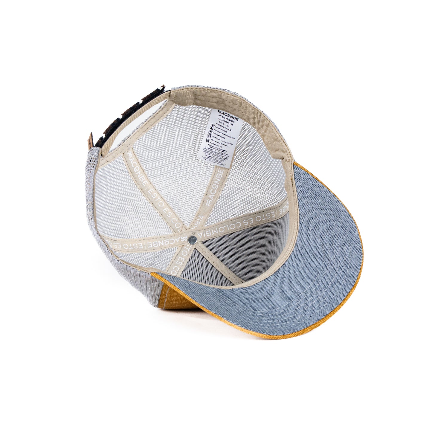 GORRA TRUCKER ESTO ES COLOMBIA TAYRONA - FRENTE DURO