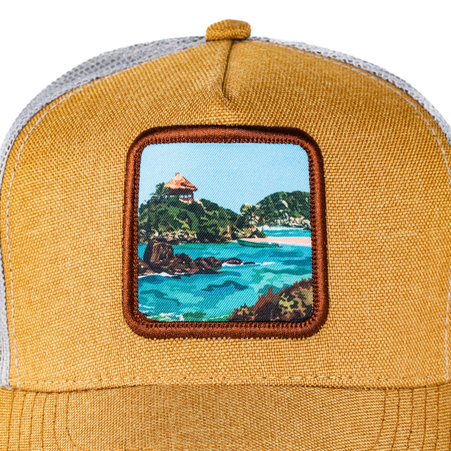 GORRA TRUCKER ESTO ES COLOMBIA TAYRONA - FRENTE DURO