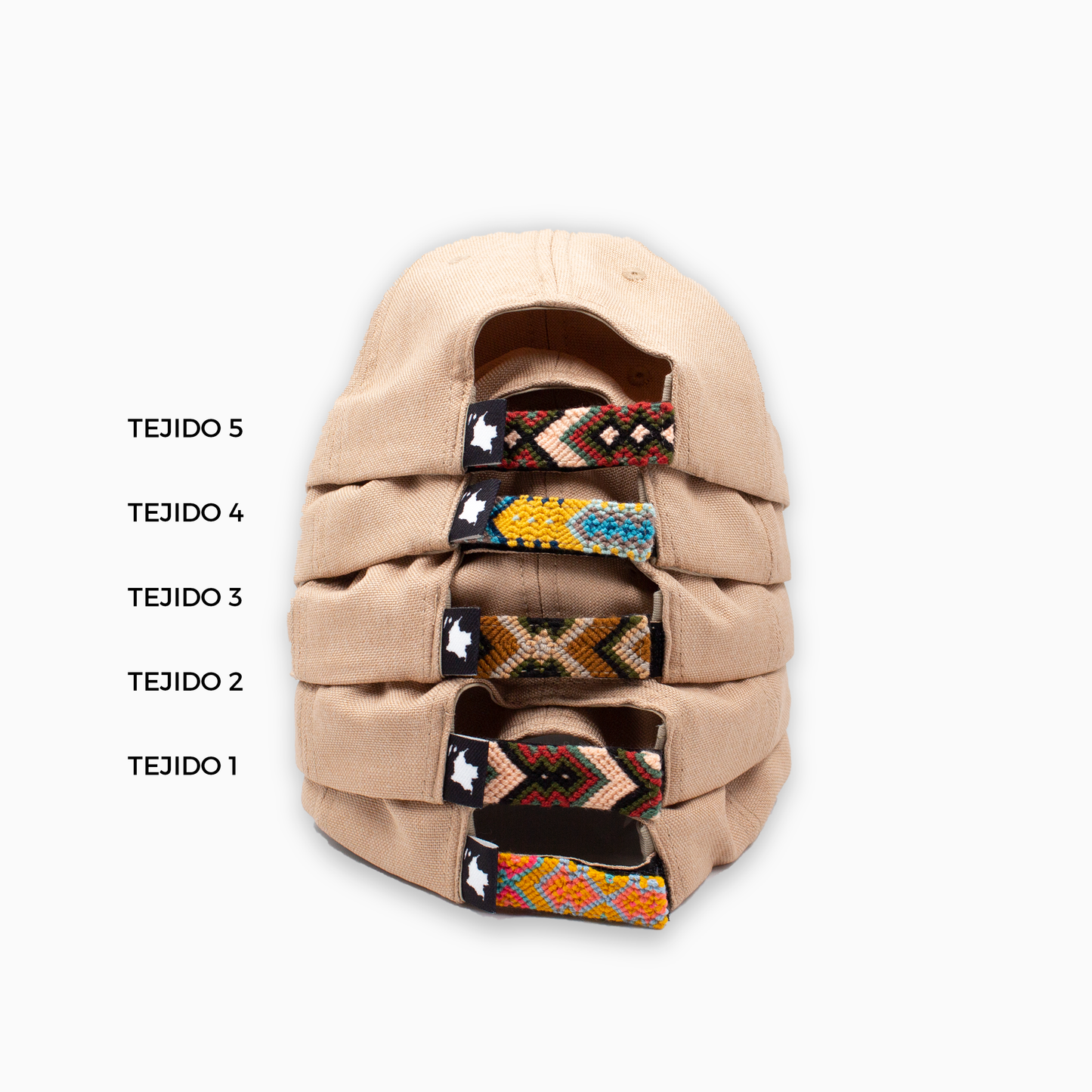 GORRA ORÍGENES BEIGE - FRENTE DURO