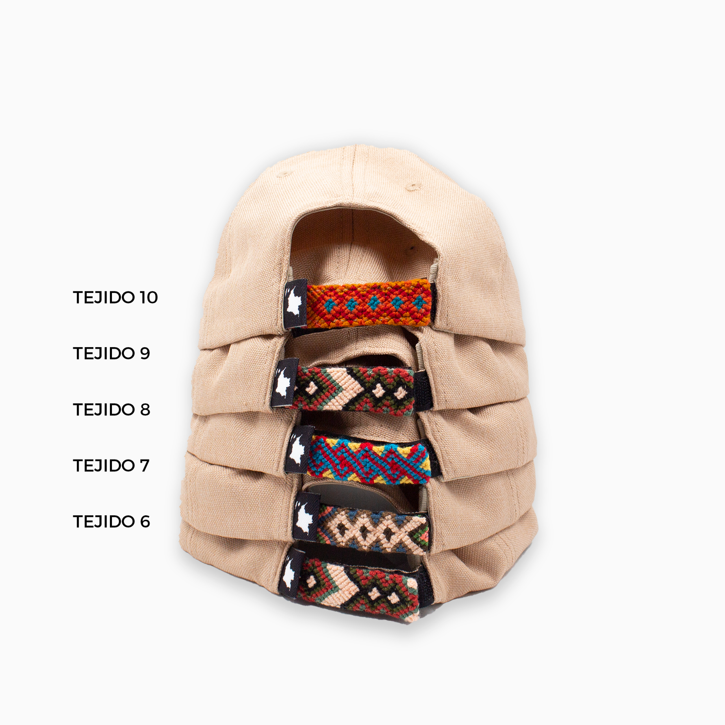 GORRA ORÍGENES BEIGE - FRENTE DURO