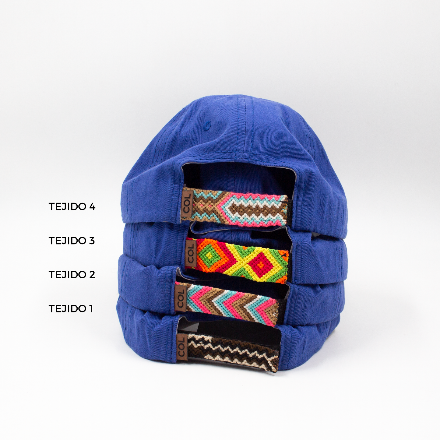 GORRA ORÍGENES AZUL REY - FRENTE BLANDO