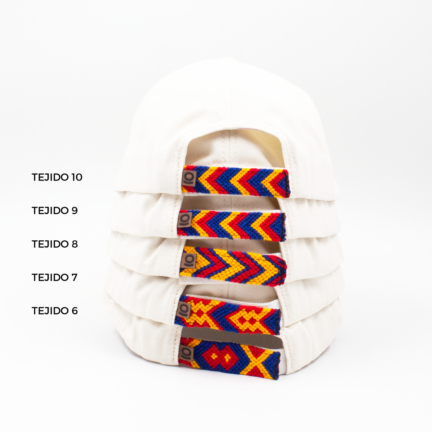 GORRA TIERRA QUERIDA MARFIL - FRENTE DURO