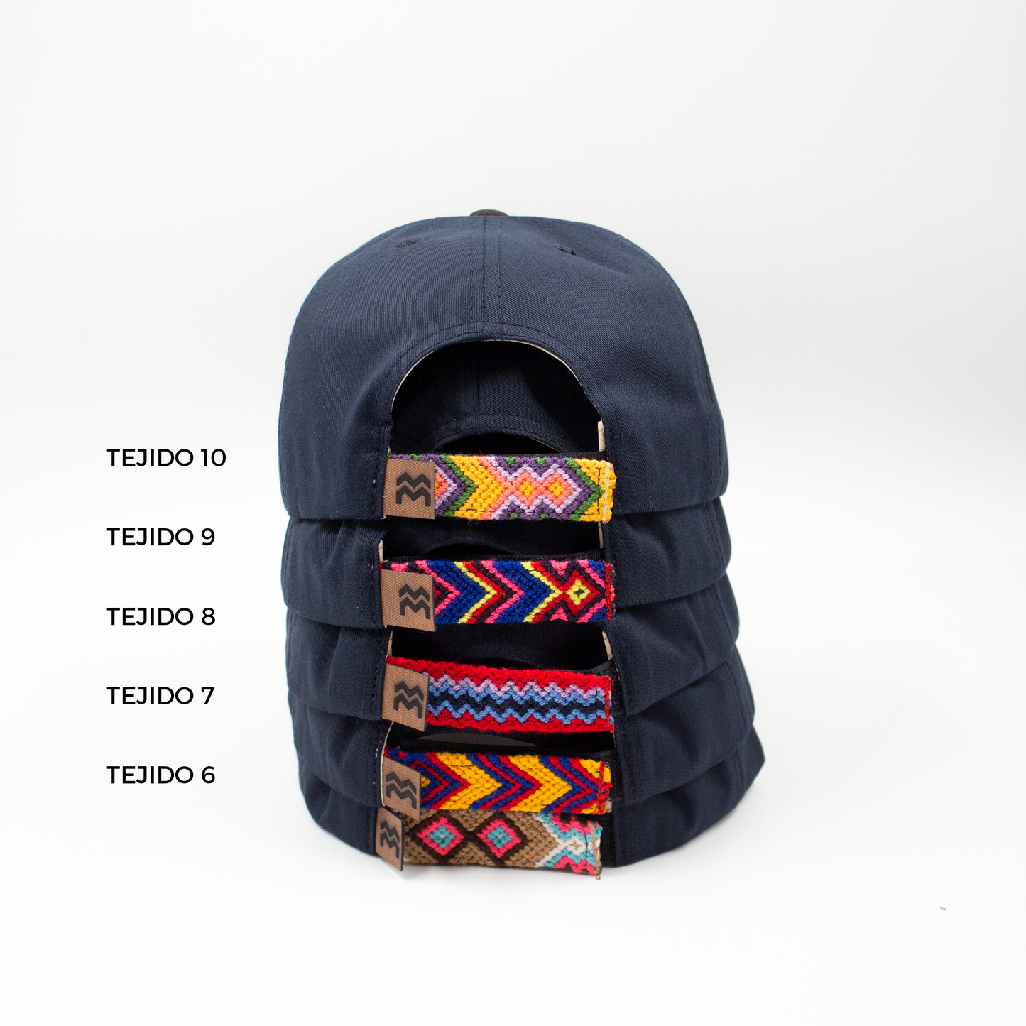 GORRA BACILOS by MACONBE AZUL OSCURO - FRENTE DURO