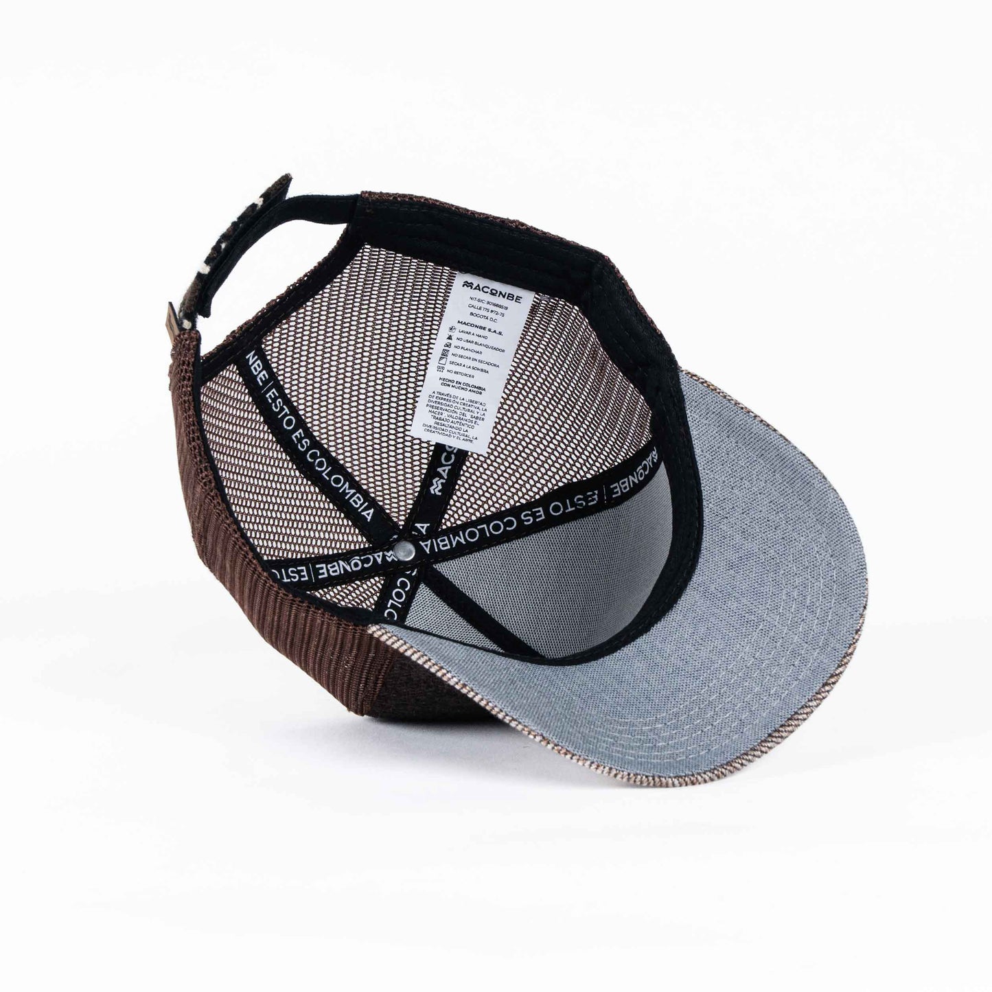 GORRA TRUCKER ESTO ES COLOMBIA VILLA DE LEYVA - FRENTE DURO