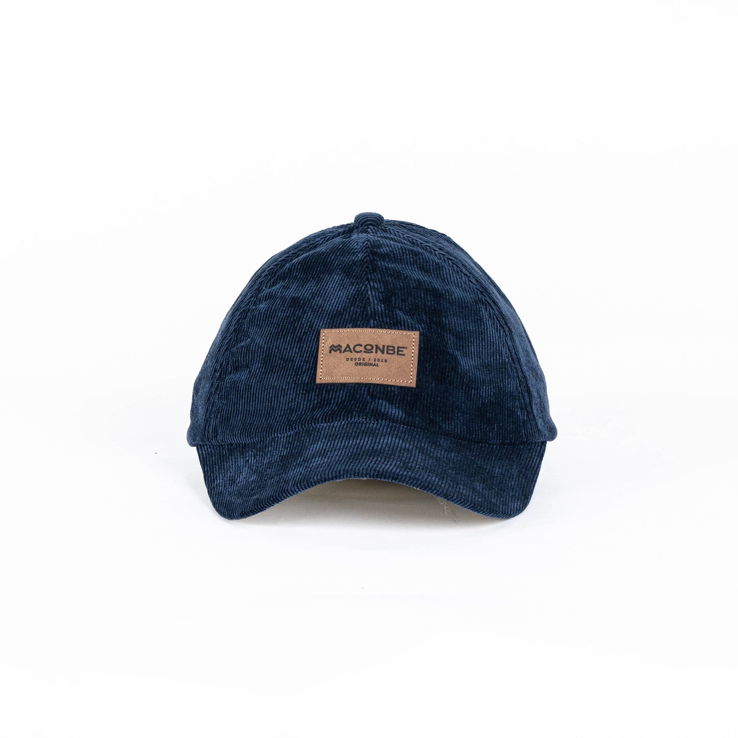 GORRA RAICES AZUL OSCURO CUERO - FRENTE BLANDO