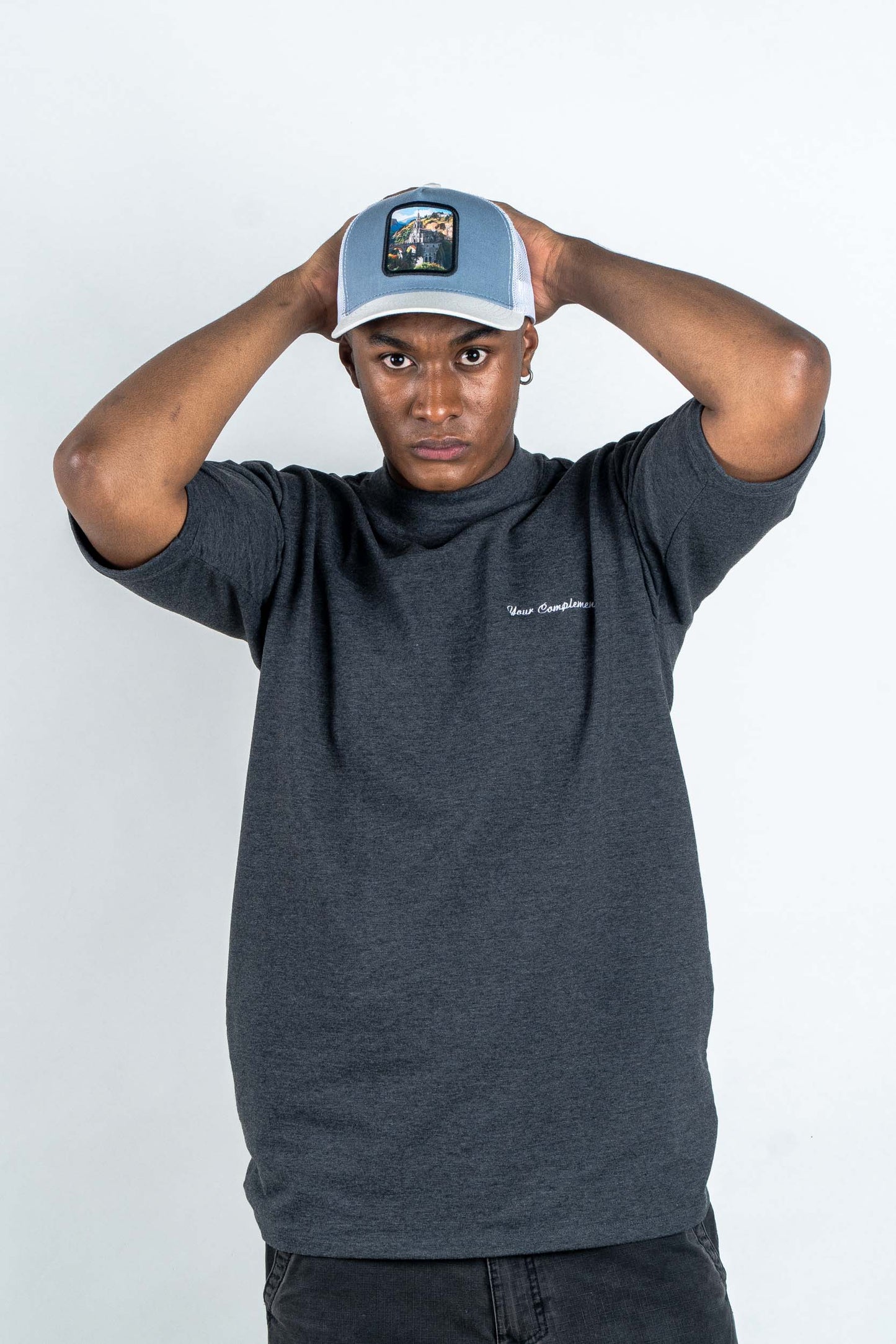 GORRA TRUCKER ESTO ES COLOMBIA LAS LAJAS - FRENTE DURO