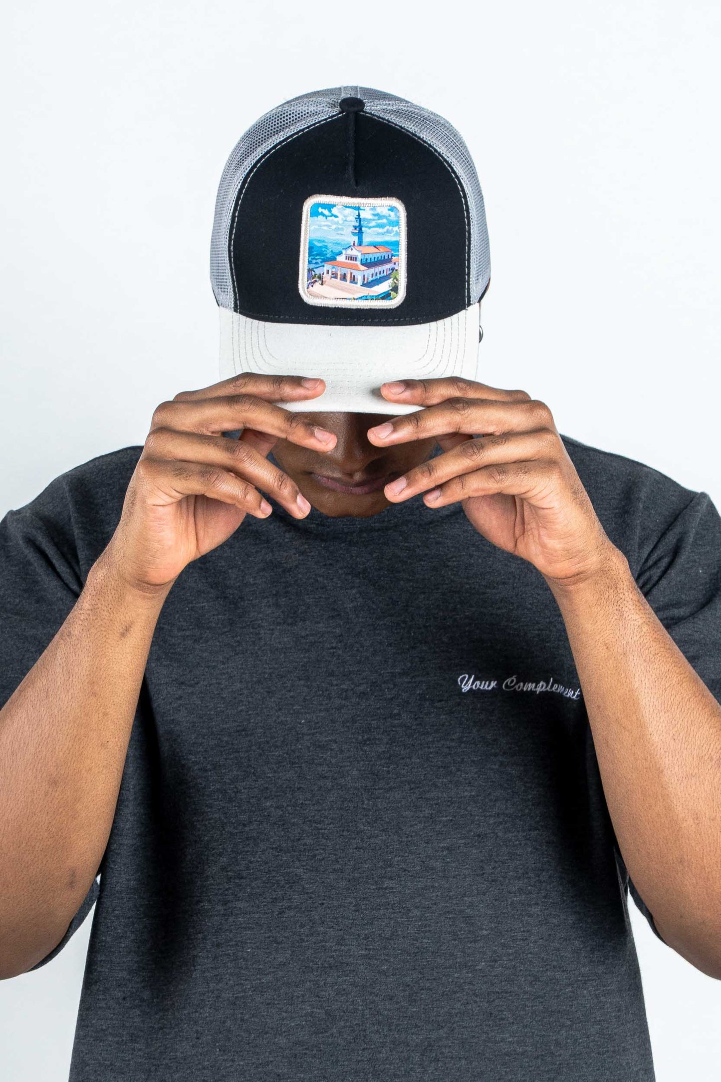 GORRA TRUCKER ESTO ES COLOMBIA MONSERRATE - FRENTE DURO