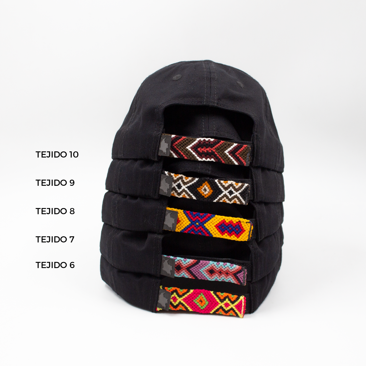 GORRA ORÍGENES NEGRO - FRENTE DURO