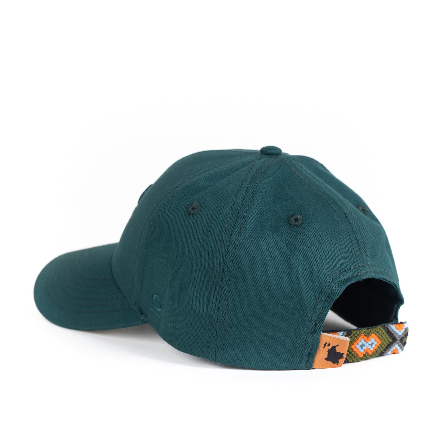 GORRA ORÍGENES VERDE BOTELLA AL TONO - FRENTE DURO