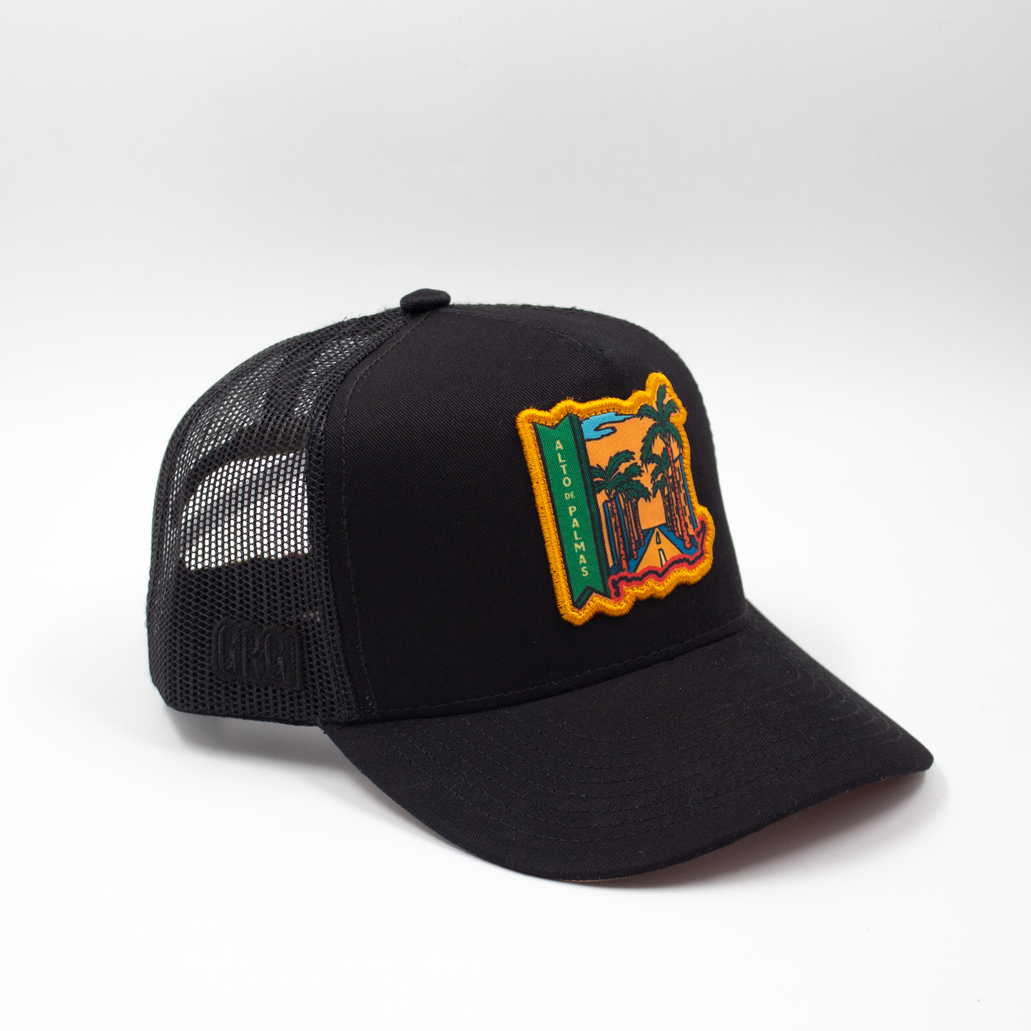 GORRA TRUCKER COLOMBIA EN 2 RUEDAS ALTO DE PALMAS - FRENTE DURO