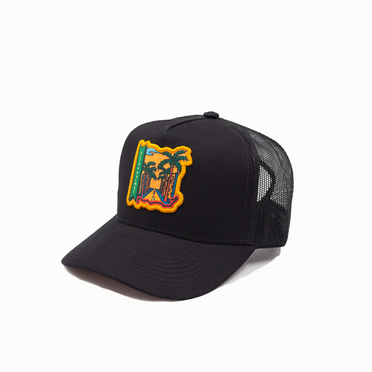 GORRA TRUCKER COLOMBIA EN 2 RUEDAS ALTO DE PALMAS - FRENTE DURO