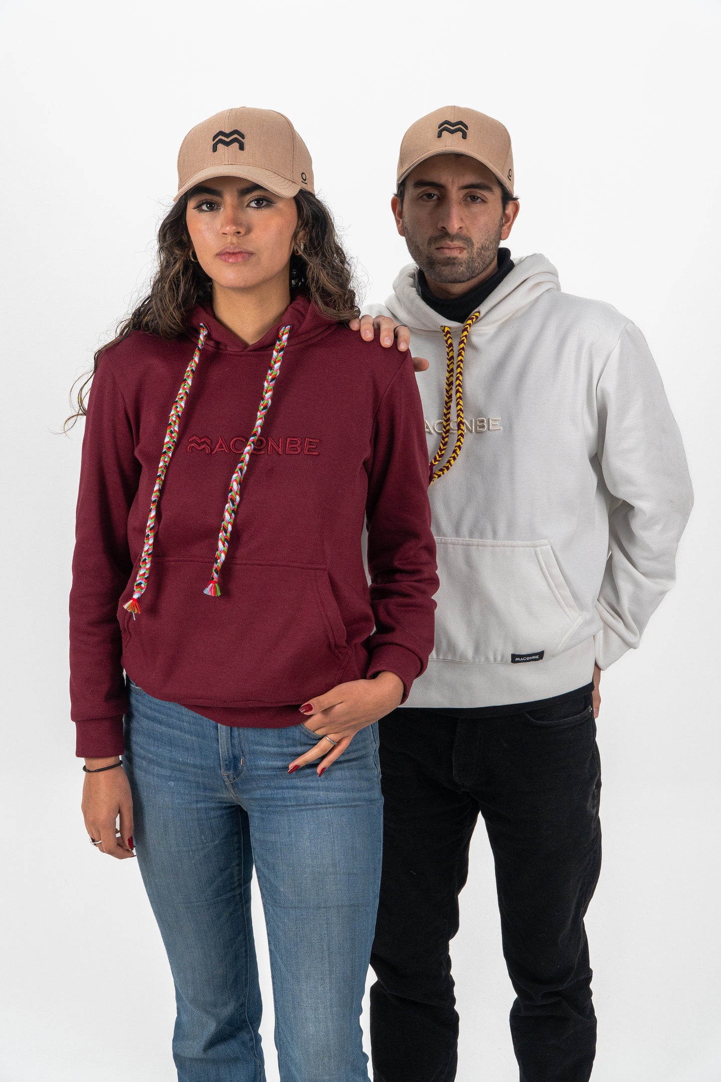 GORRA ORÍGENES BEIGE - FRENTE DURO
