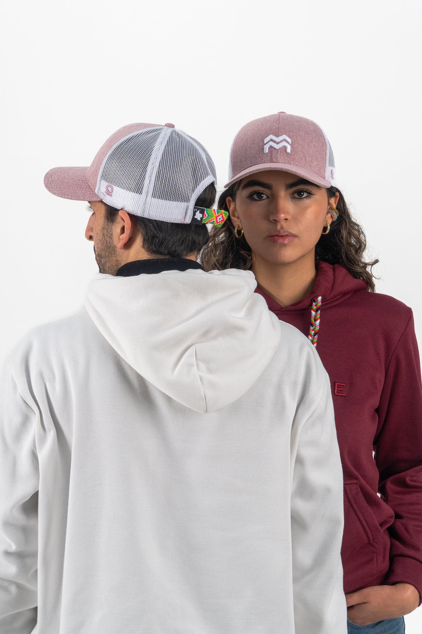 GORRA TRUCKER ORÍGENES PALO ROSA - FRENTE DURO