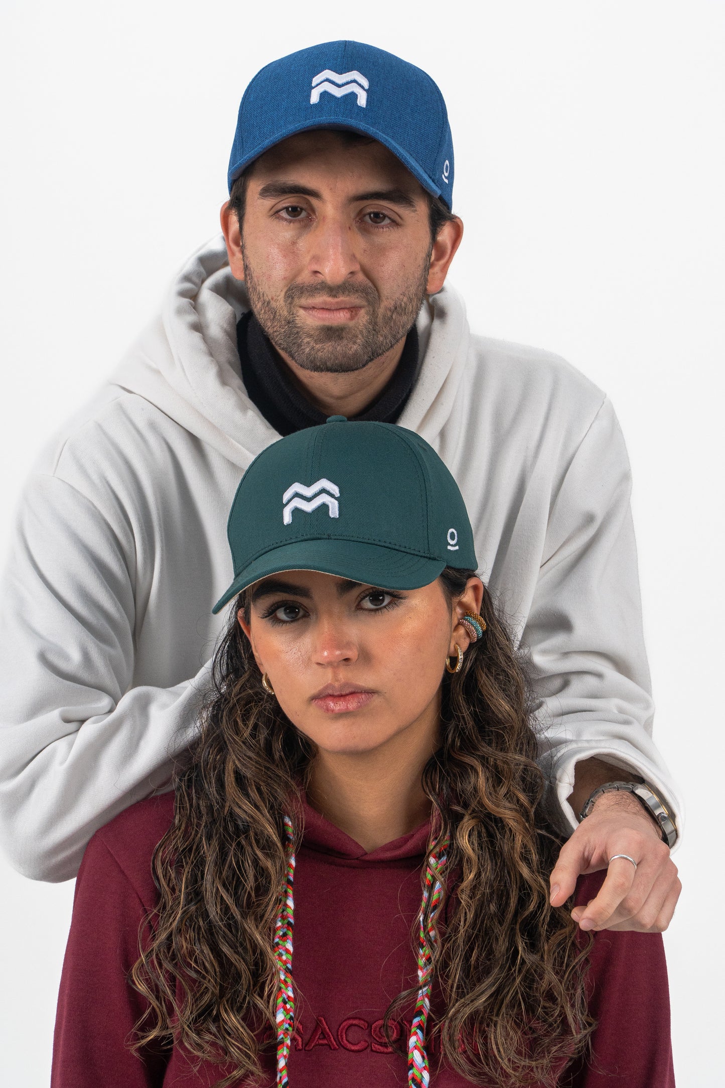 GORRA ORÍGENES VERDE BOTELLA - FRENTE DURO