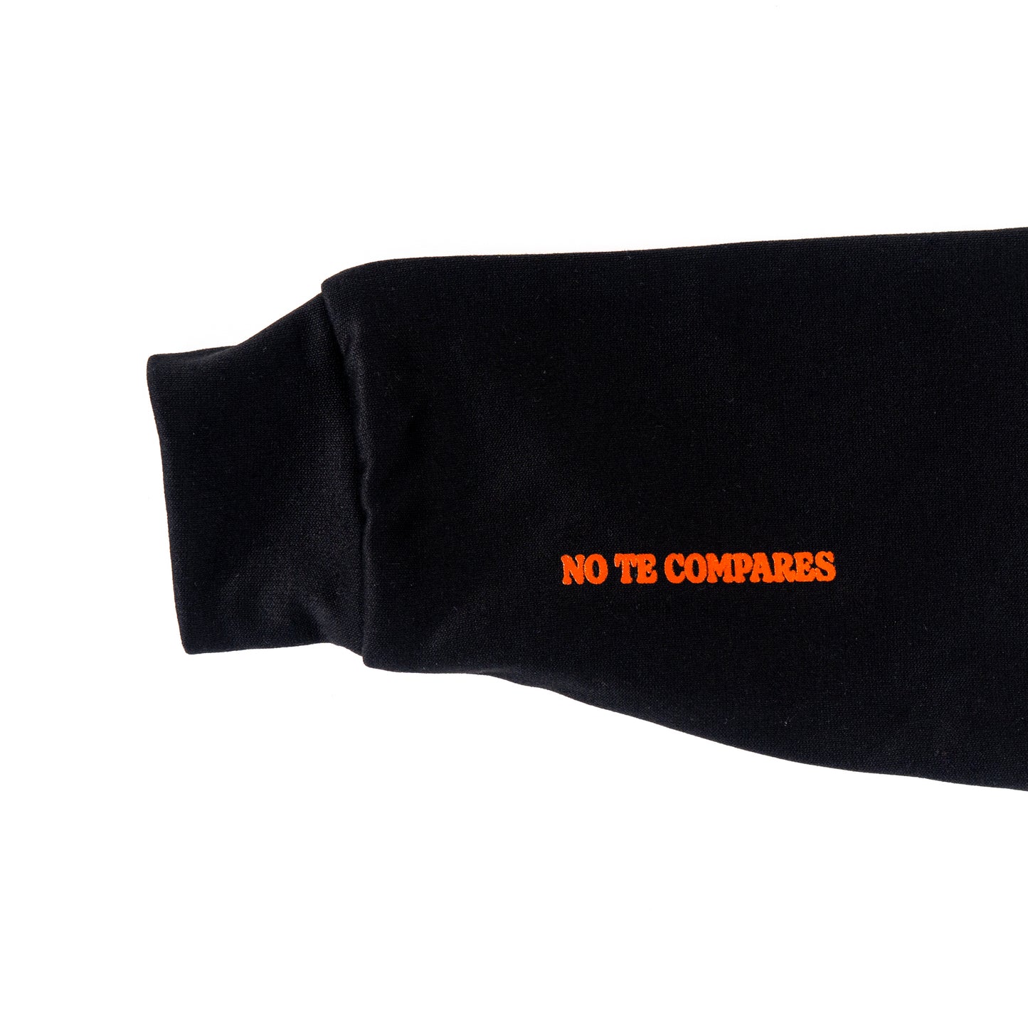CREWNECK NEGRO UNISEX SANARA MAÑANA - CONFIANZA
