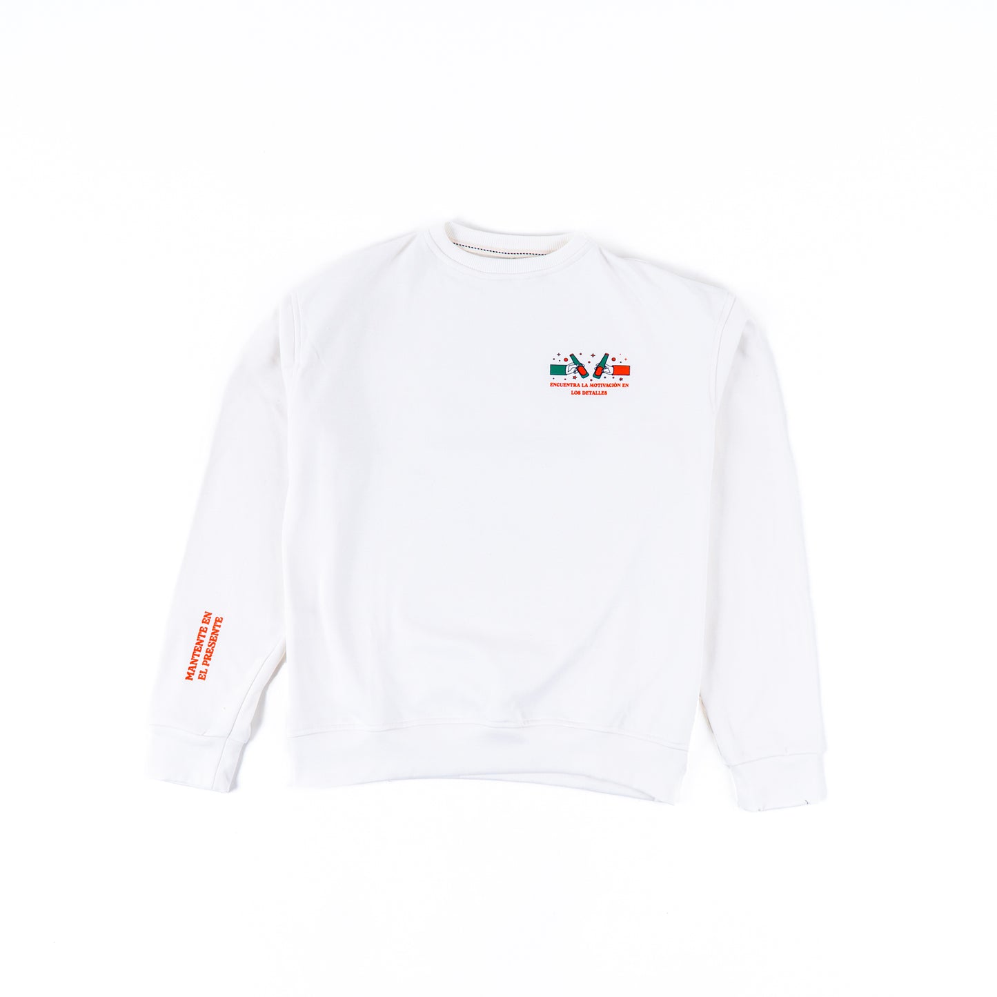 CREWNECK CREMA UNISEX SANARA MAÑANA - DETALLES