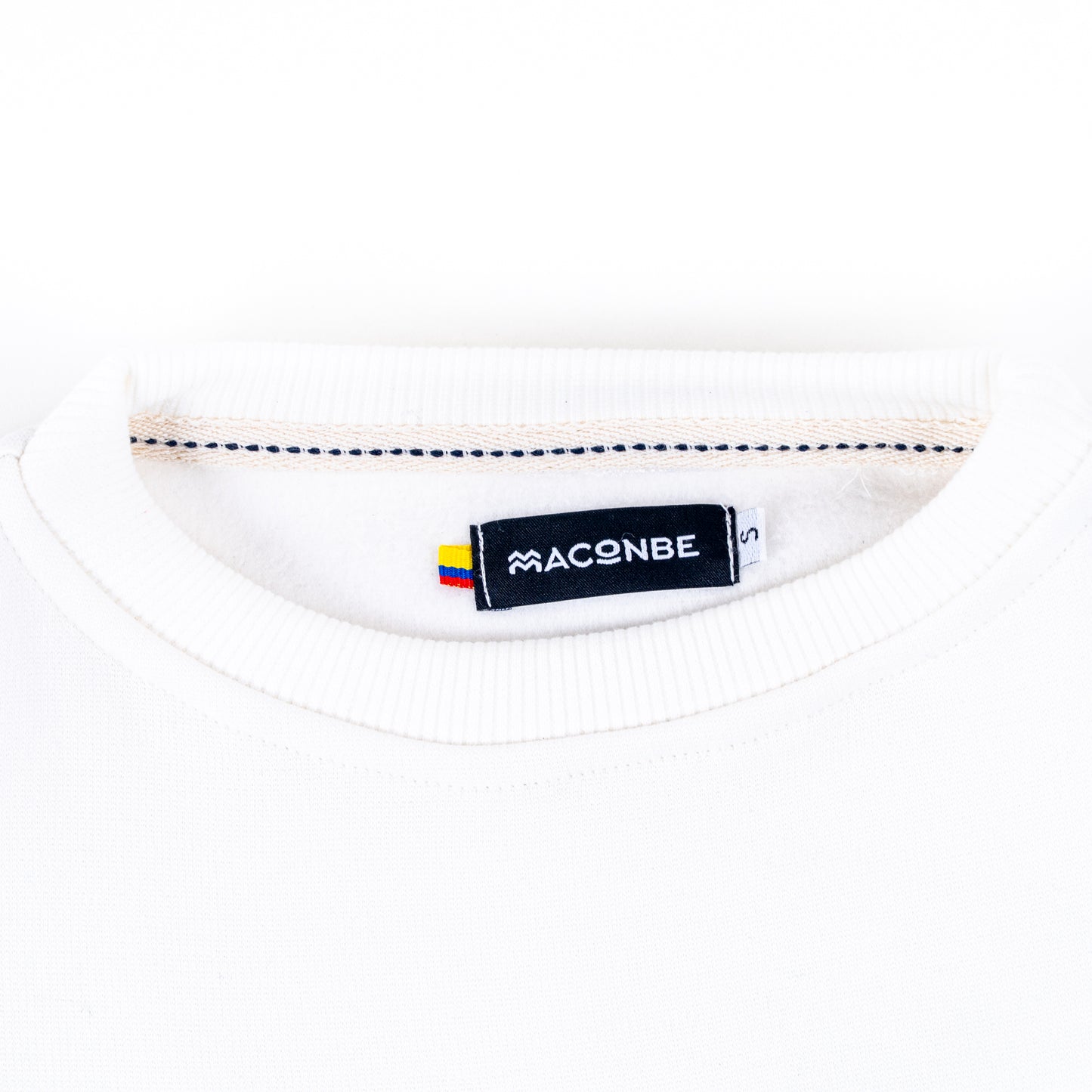 CREWNECK CREMA UNISEX SANARA MAÑANA - DETALLES