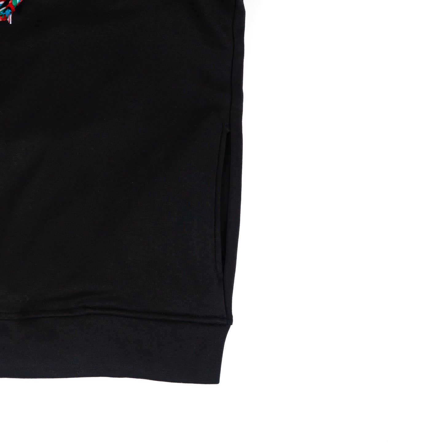 HOODIE NEGRO UNISEX SANARA MAÑANA - RESPIRAR