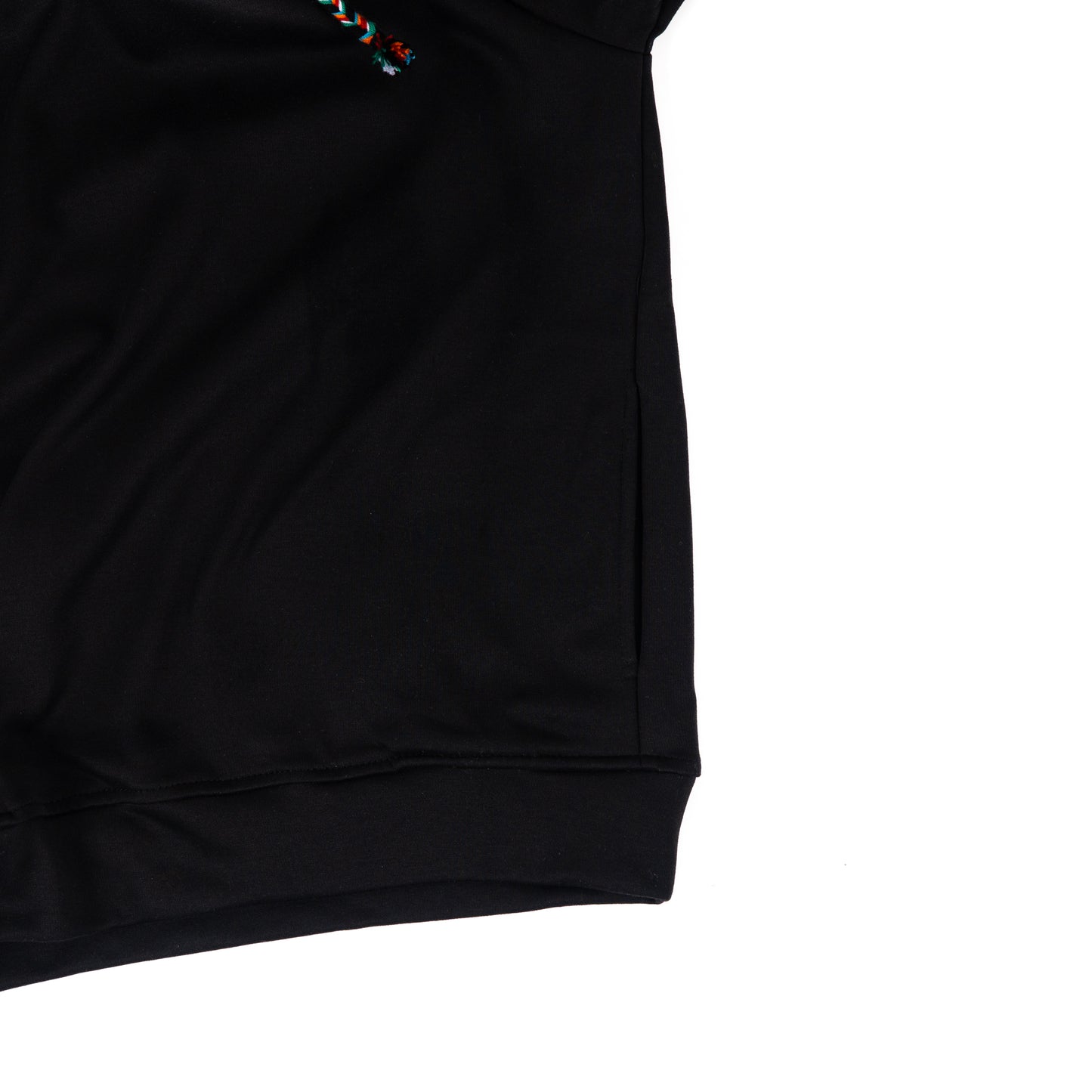 HOODIE NEGRO UNISEX SANARA MAÑANA - CONFIANZA