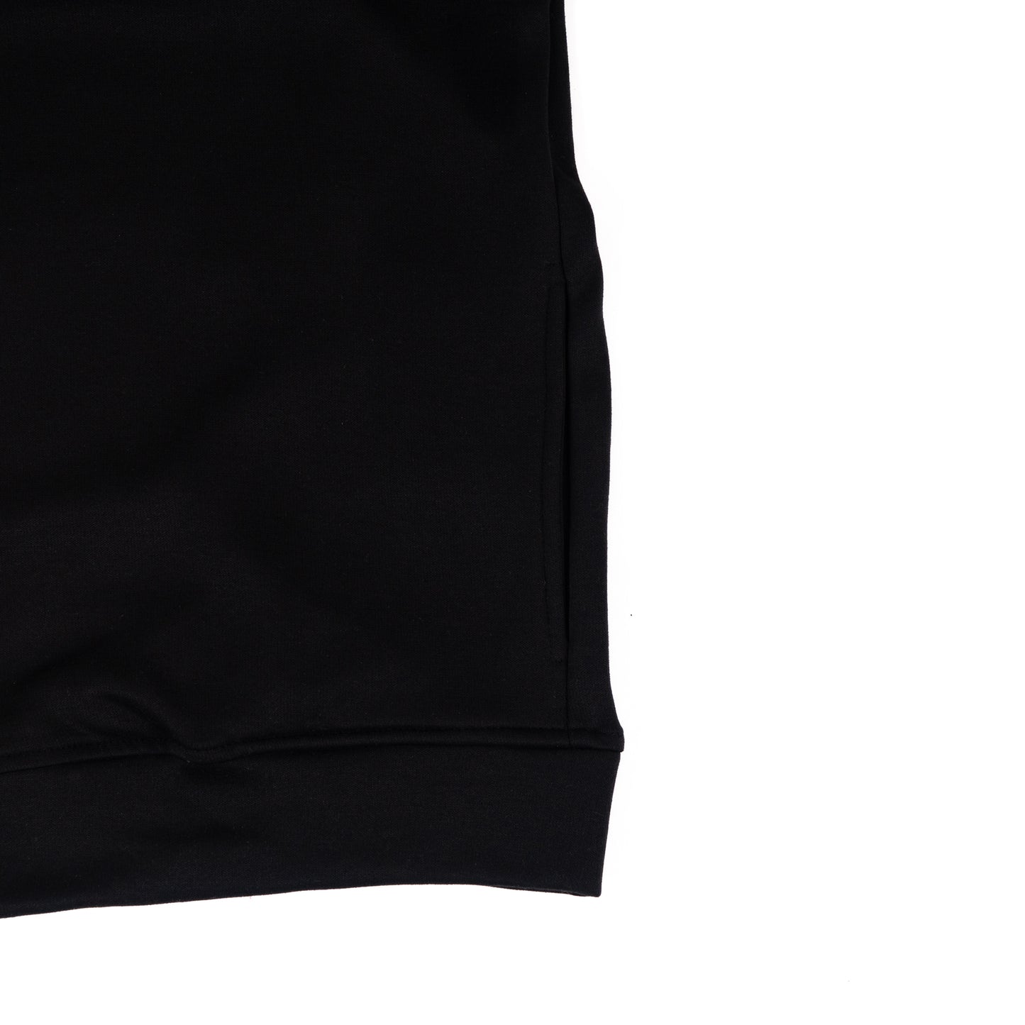 HOODIE NEGRO UNISEX SANARA MAÑANA - DETALLES