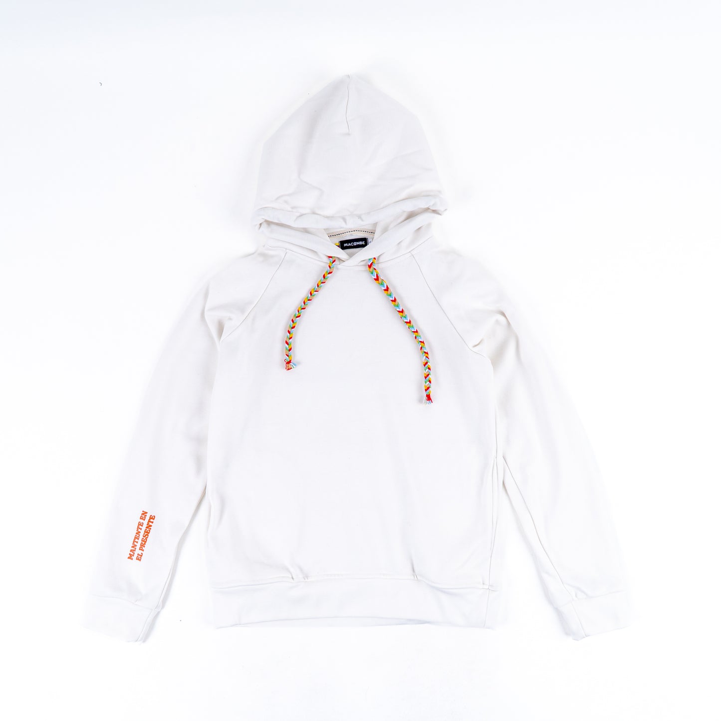 HOODIE CREMA UNISEX SANARA MAÑANA - DETALLES