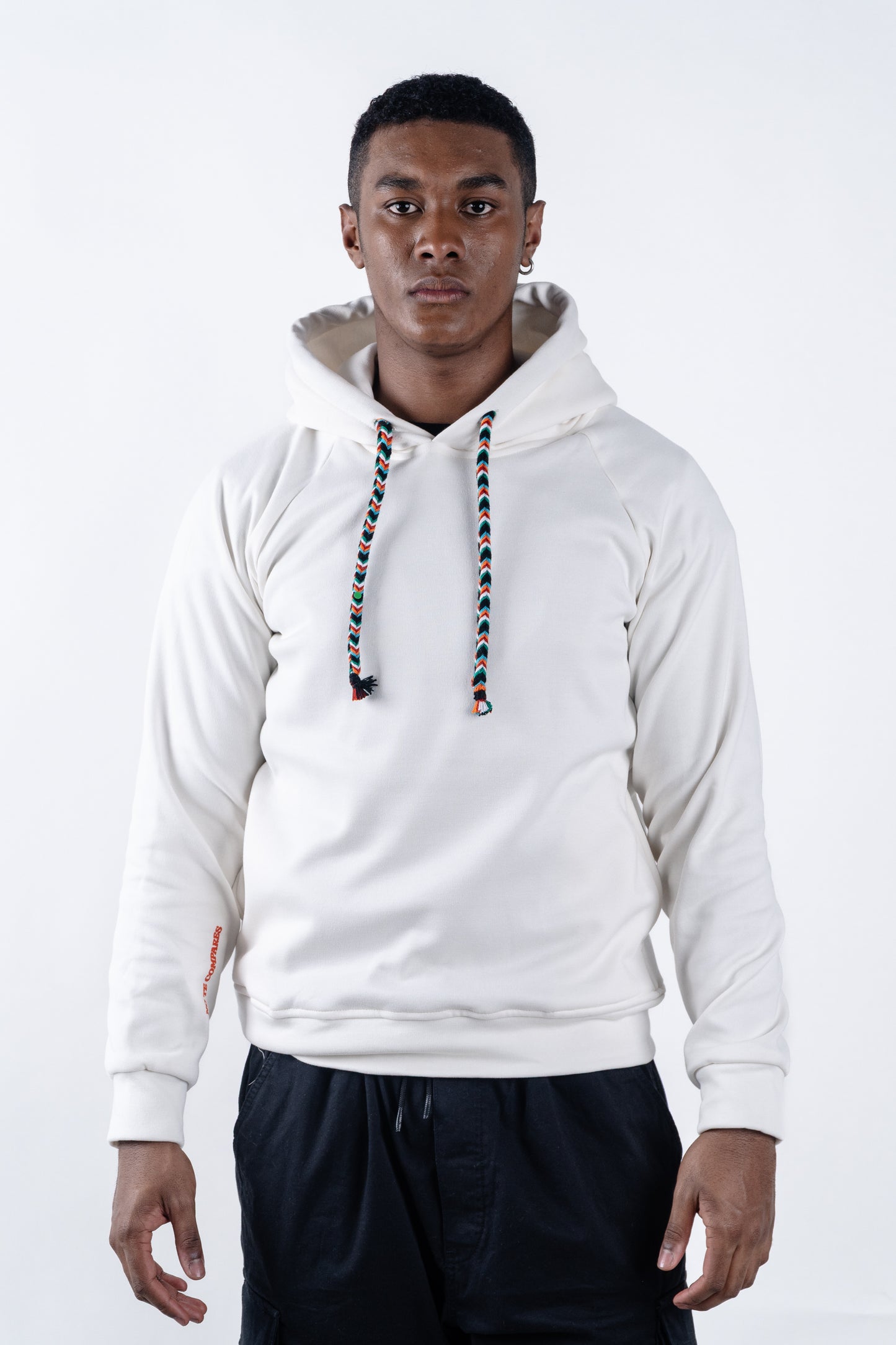 HOODIE CREMA UNISEX SANARA MAÑANA - CONFIANZA