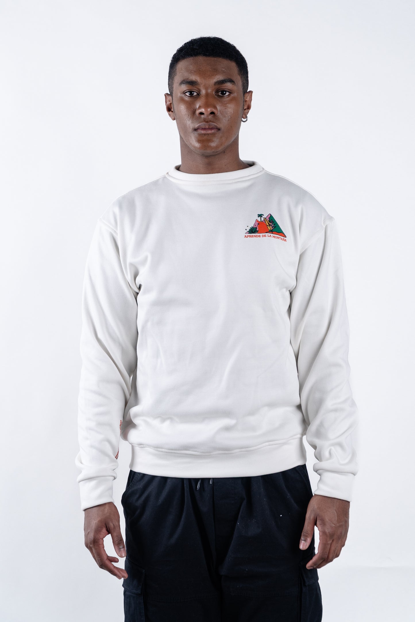 CREWNECK CREMA UNISEX SANARA MAÑANA - RESPIRAR