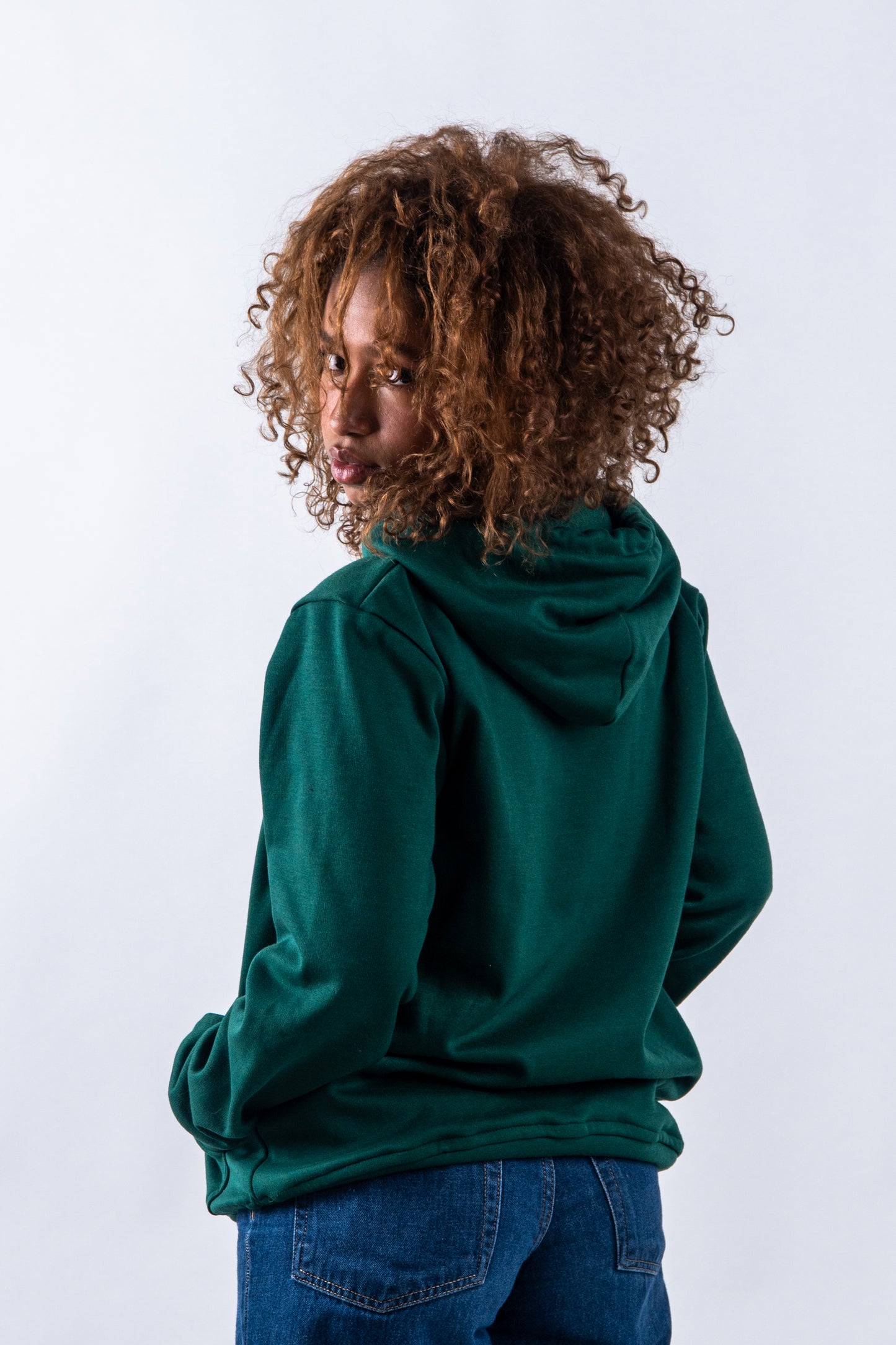 HOODIE UNISEX ORÍGENES VERDE