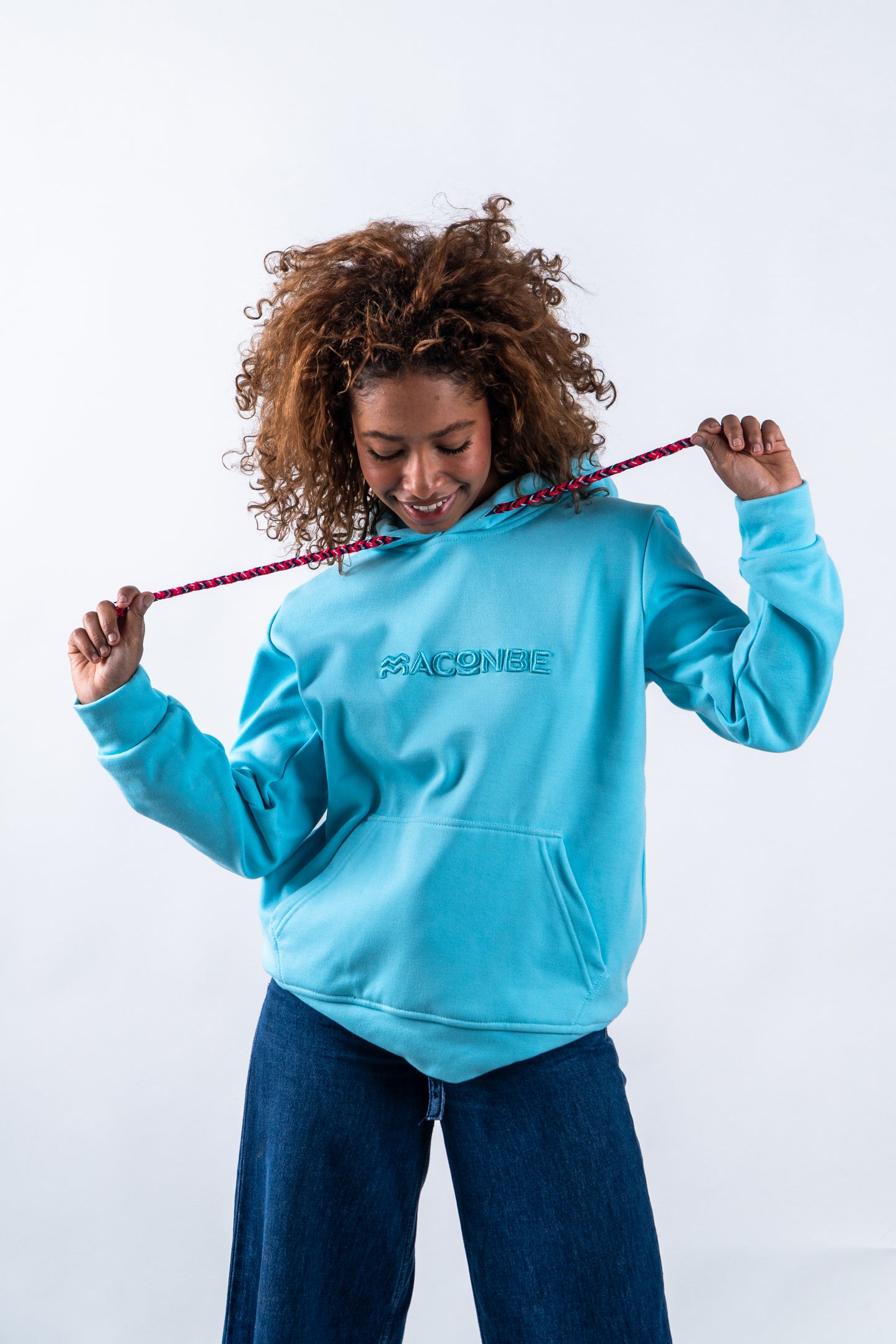HOODIE UNISEX ORÍGENES CELESTE