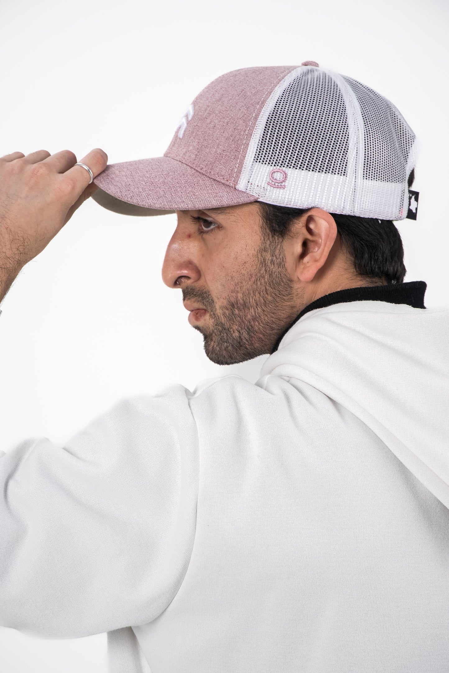 GORRA TRUCKER ORÍGENES PALO ROSA - FRENTE DURO