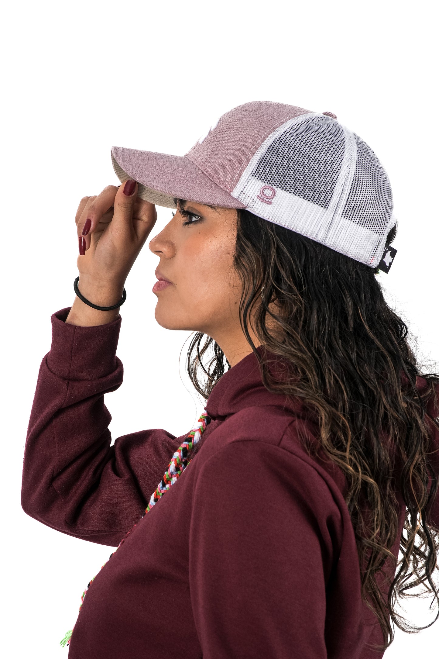 GORRA TRUCKER ORÍGENES PALO ROSA - FRENTE DURO