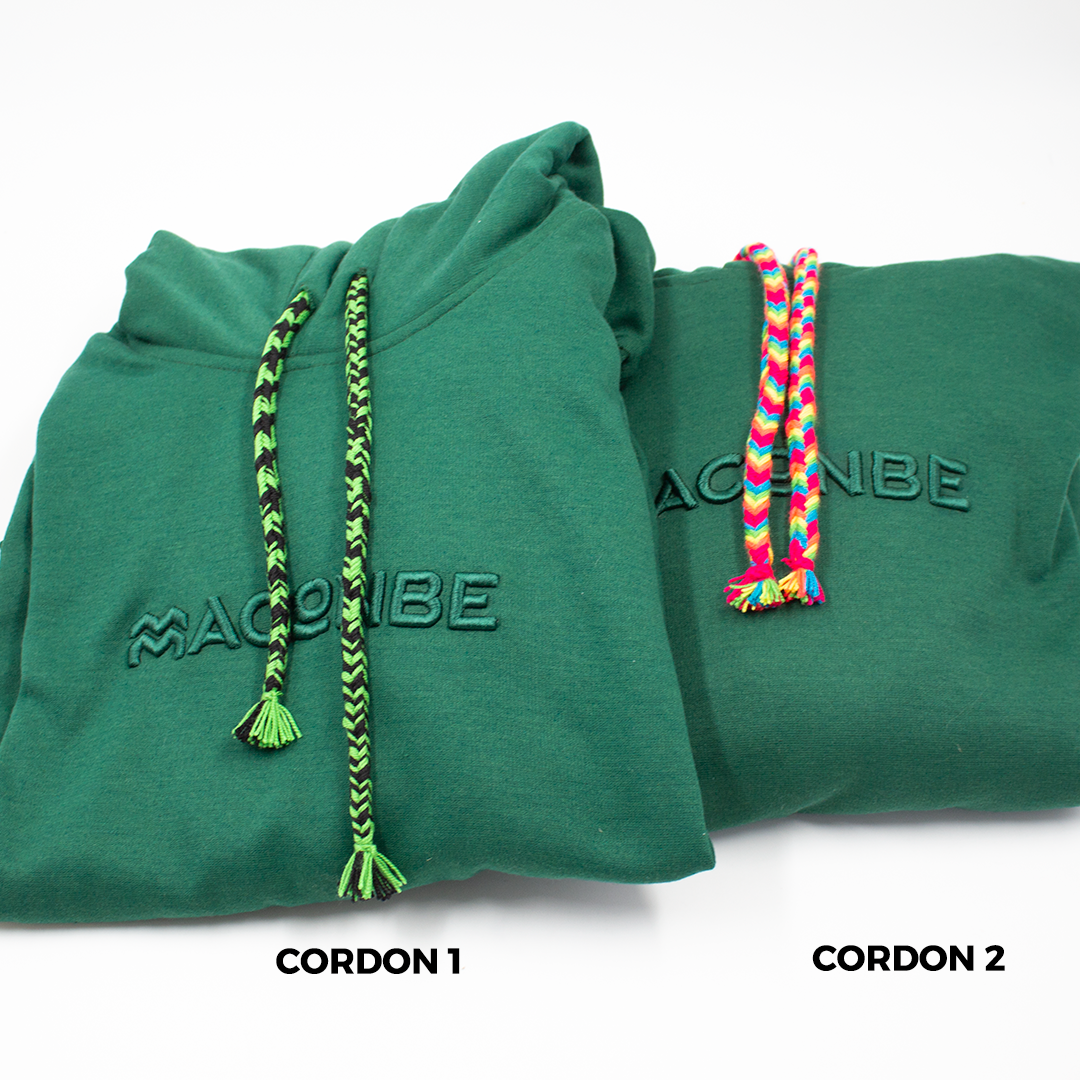 HOODIE UNISEX ORÍGENES VERDE