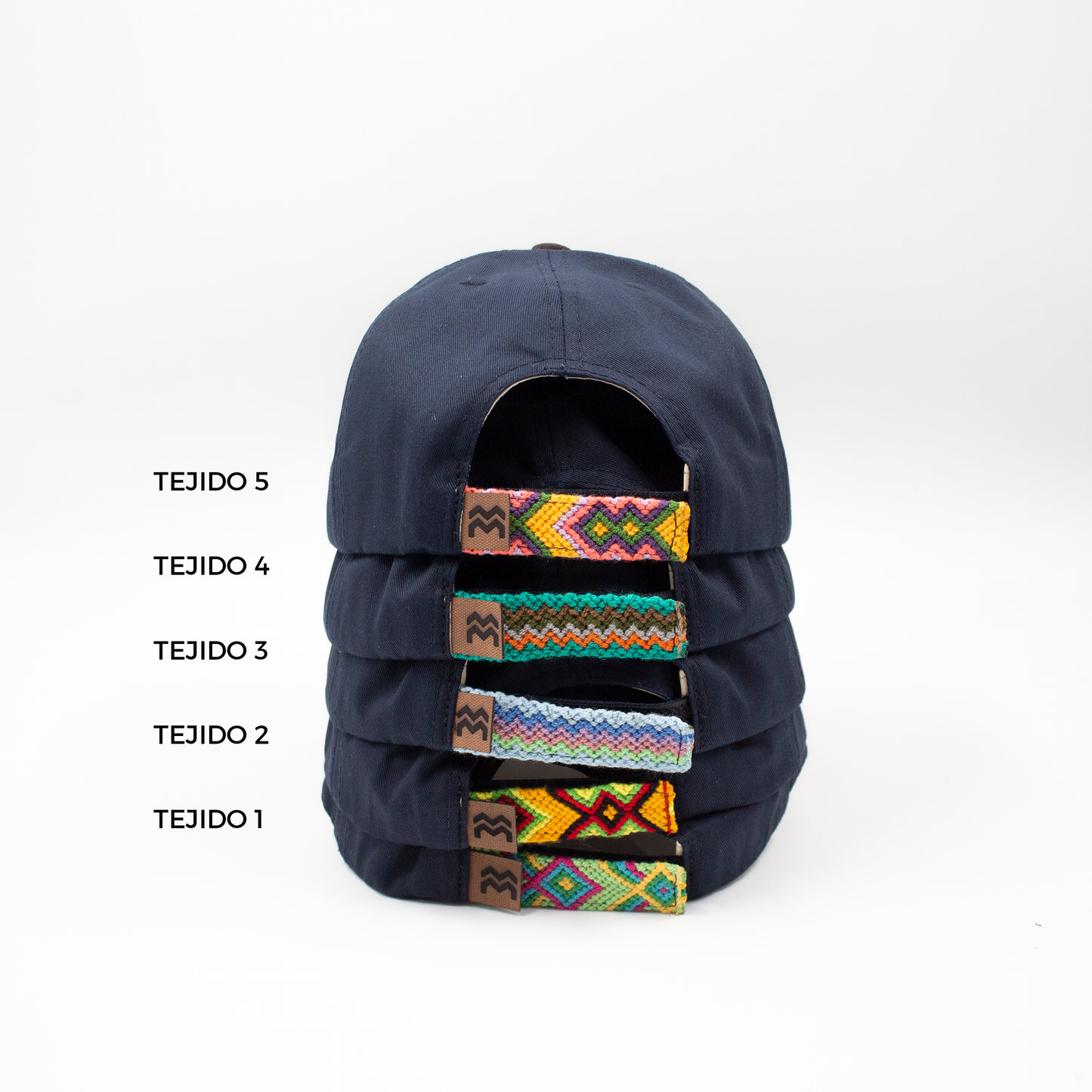 GORRA BACILOS by MACONBE AZUL OSCURO - FRENTE DURO
