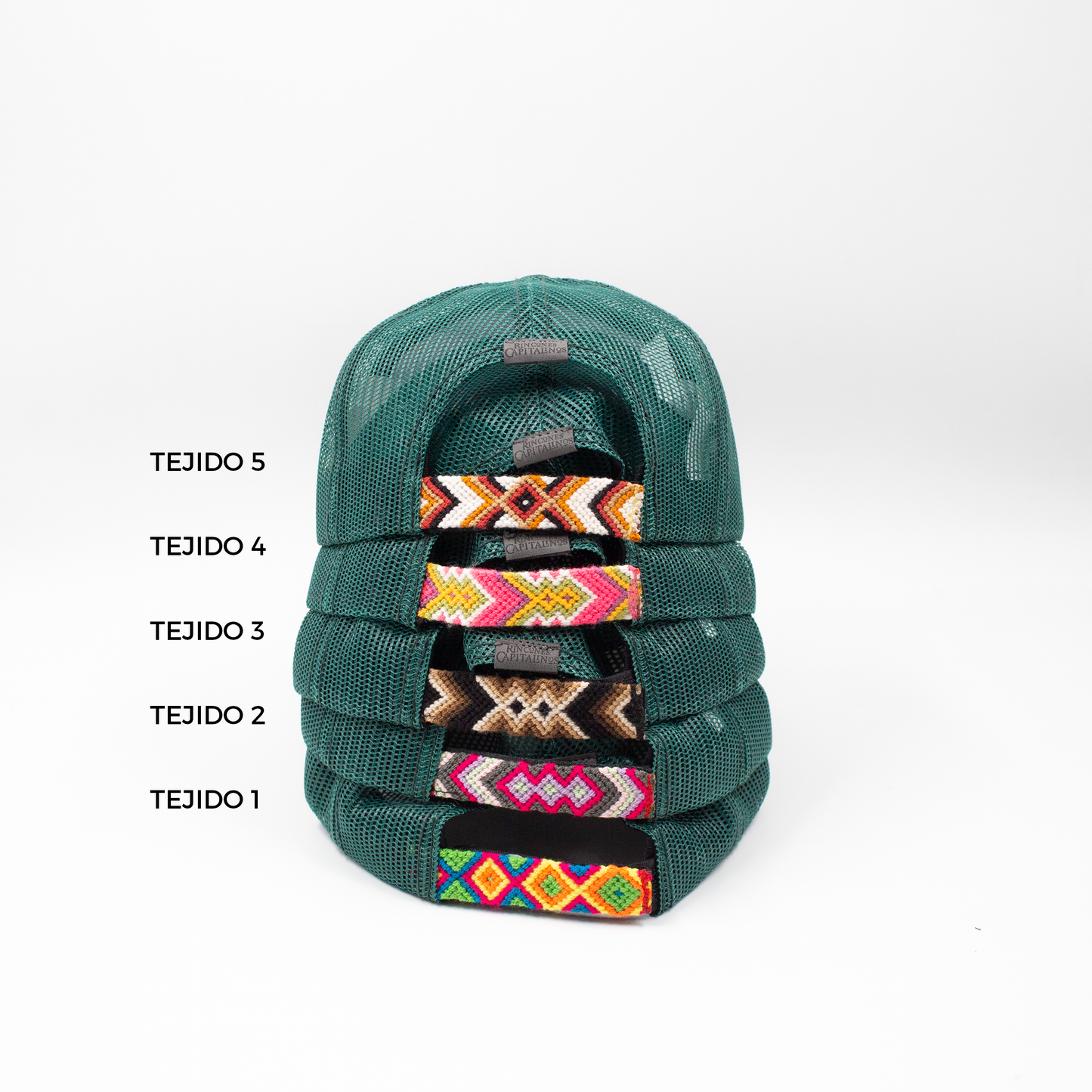 GORRA TRUCKER RINCONES CAPITALINOS LA 57 - FRENTE DURO