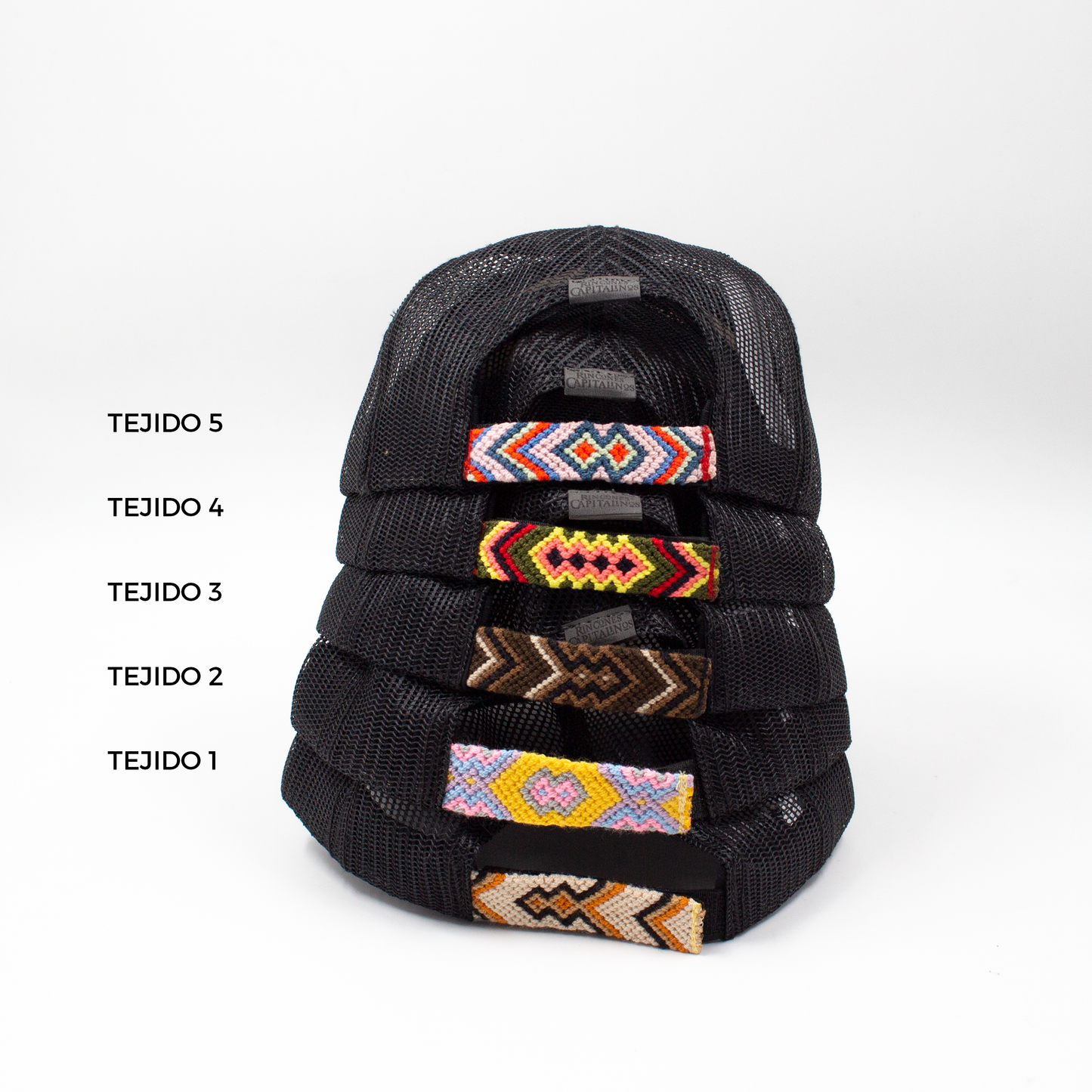 GORRA TRUCKER RINCONES CAPITALINOS CENTRO - FRENTE DURO