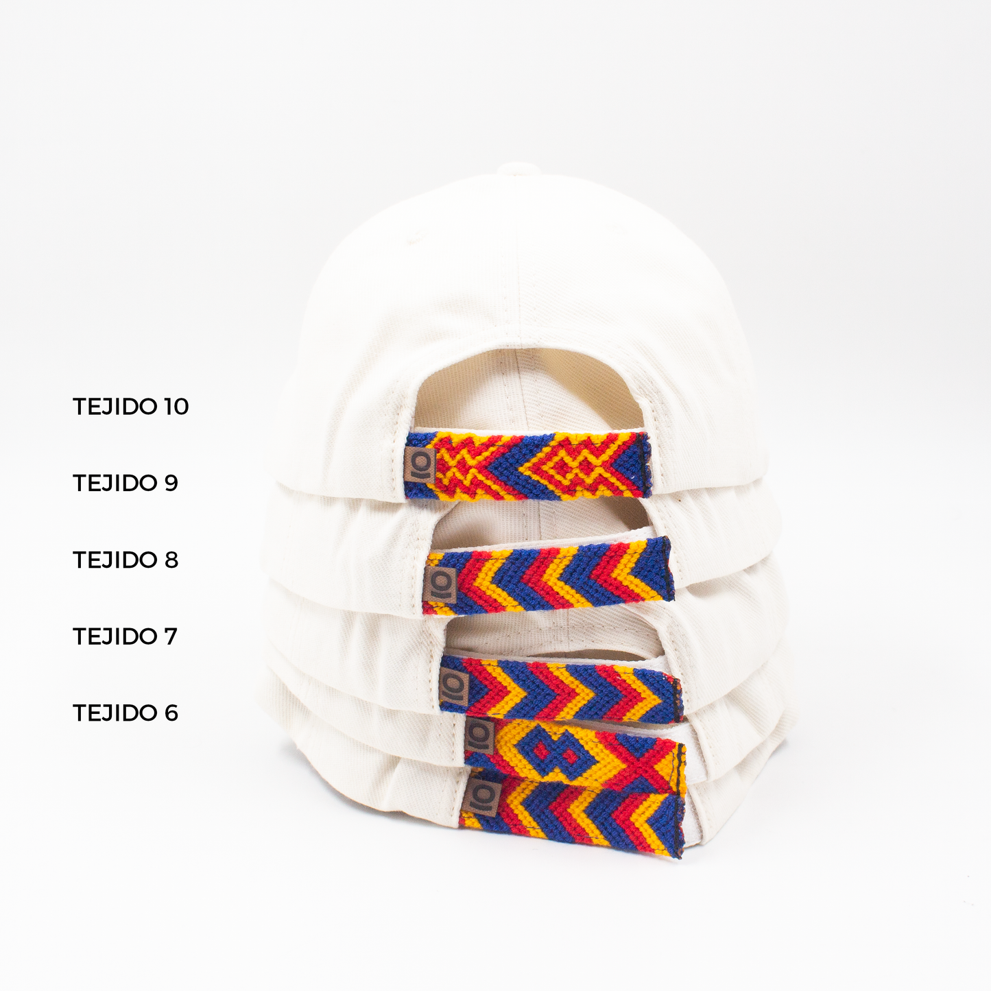 GORRA TIERRA QUERIDA MARFIL - FRENTE DURO