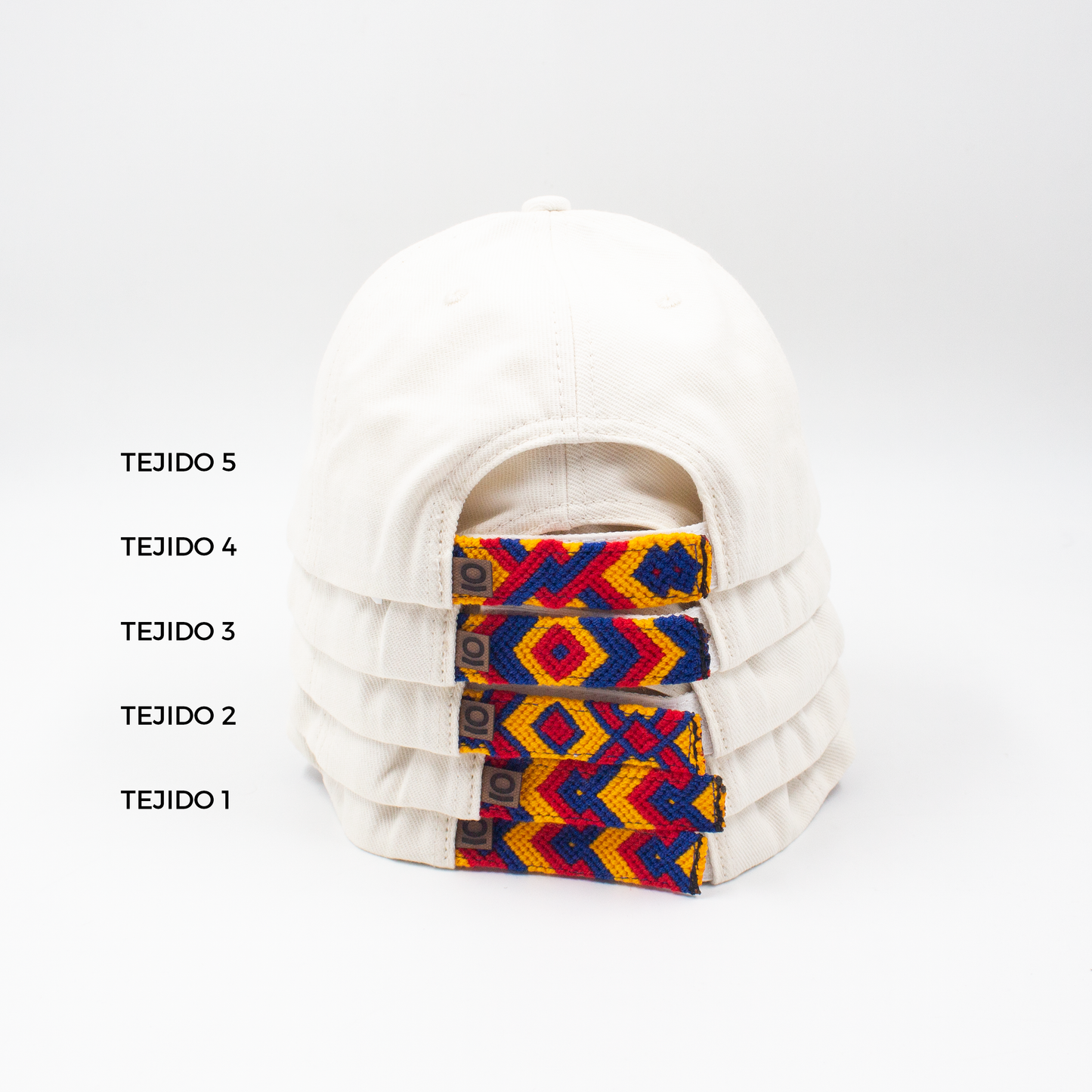 GORRA TIERRA QUERIDA MARFIL - FRENTE DURO