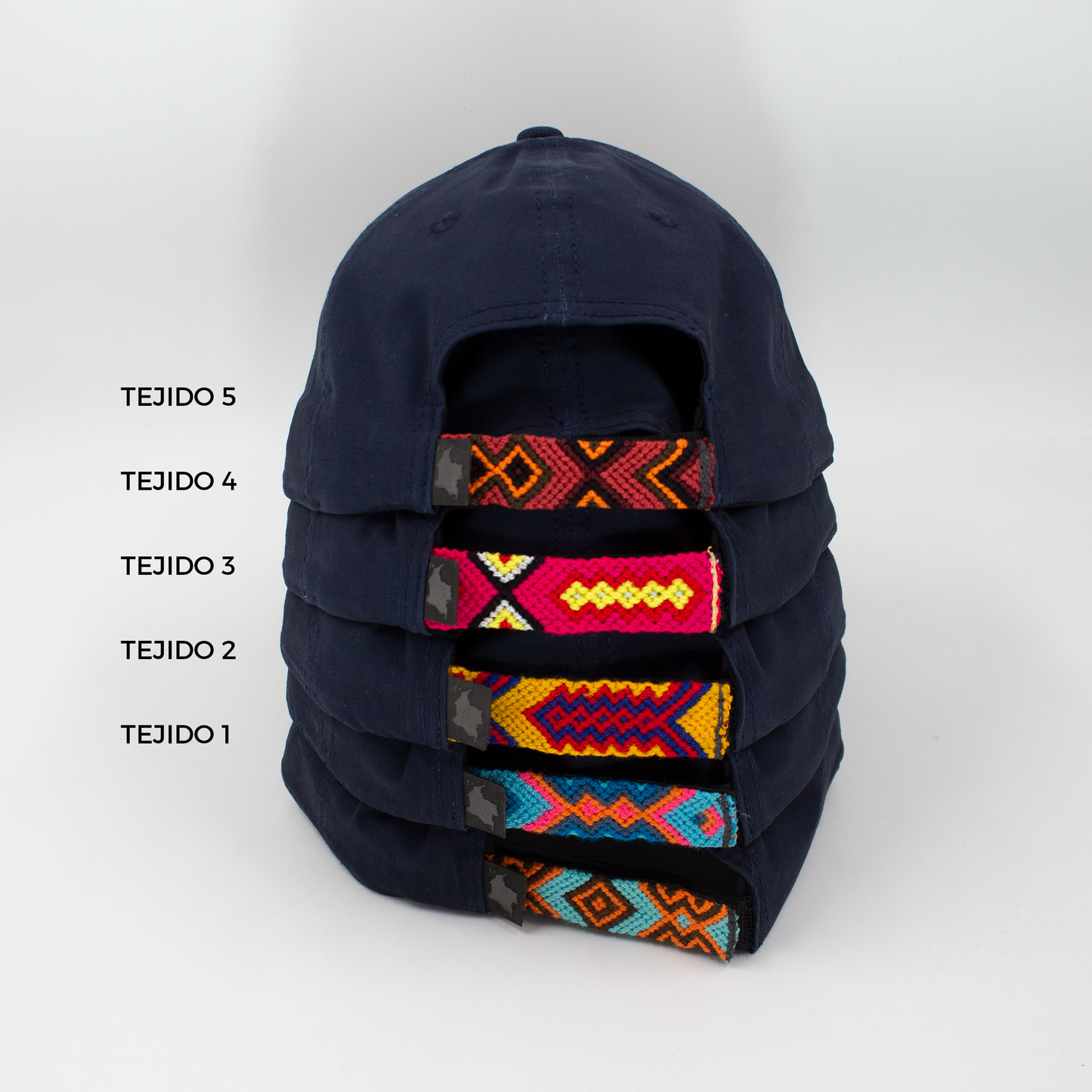 GORRA ORÍGENES AZUL - FRENTE DURO