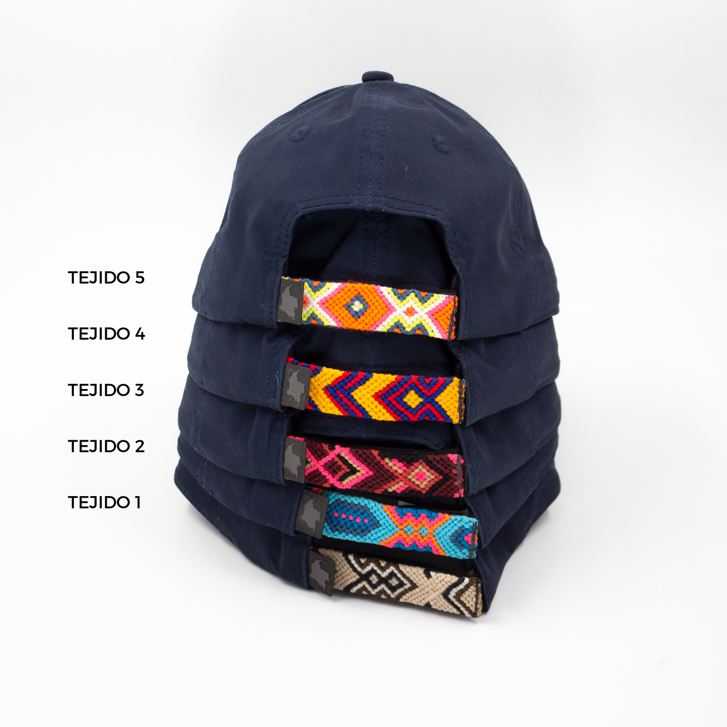 GORRA ORÍGENES AZUL - FRENTE DURO