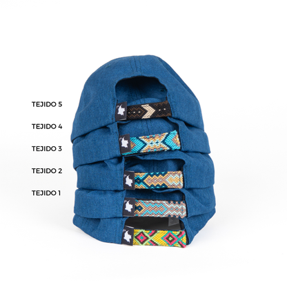 GORRA ORÍGENES AZUL JEAN - FRENTE DURO