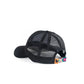 GORRA TRUCKER ORÍGENES NEGRO AL TONO - FRENTE DURO