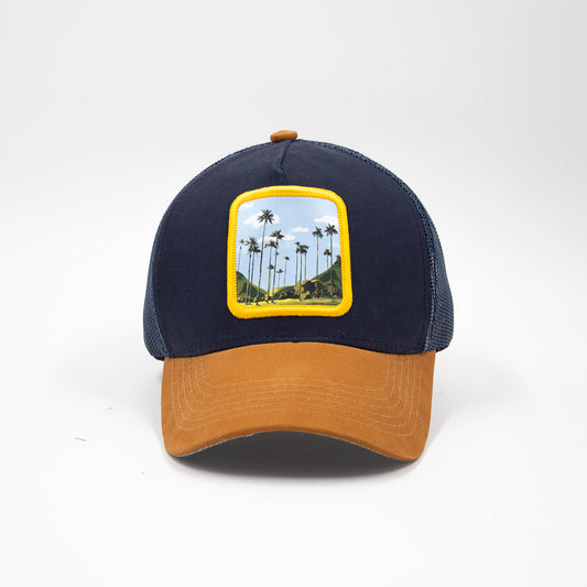 GORRA TRUCKER ESTO ES COLOMBIA COCORA - UNISEX FRENTE DURO