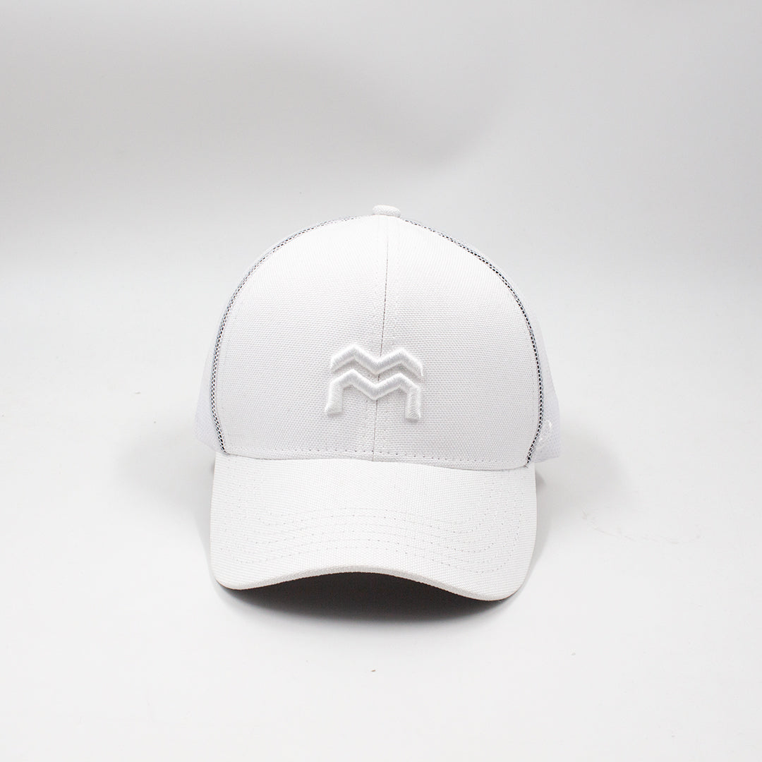 GORRA TRUCKER ORÍGENES CREMA - UNISEX FRENTE DURO