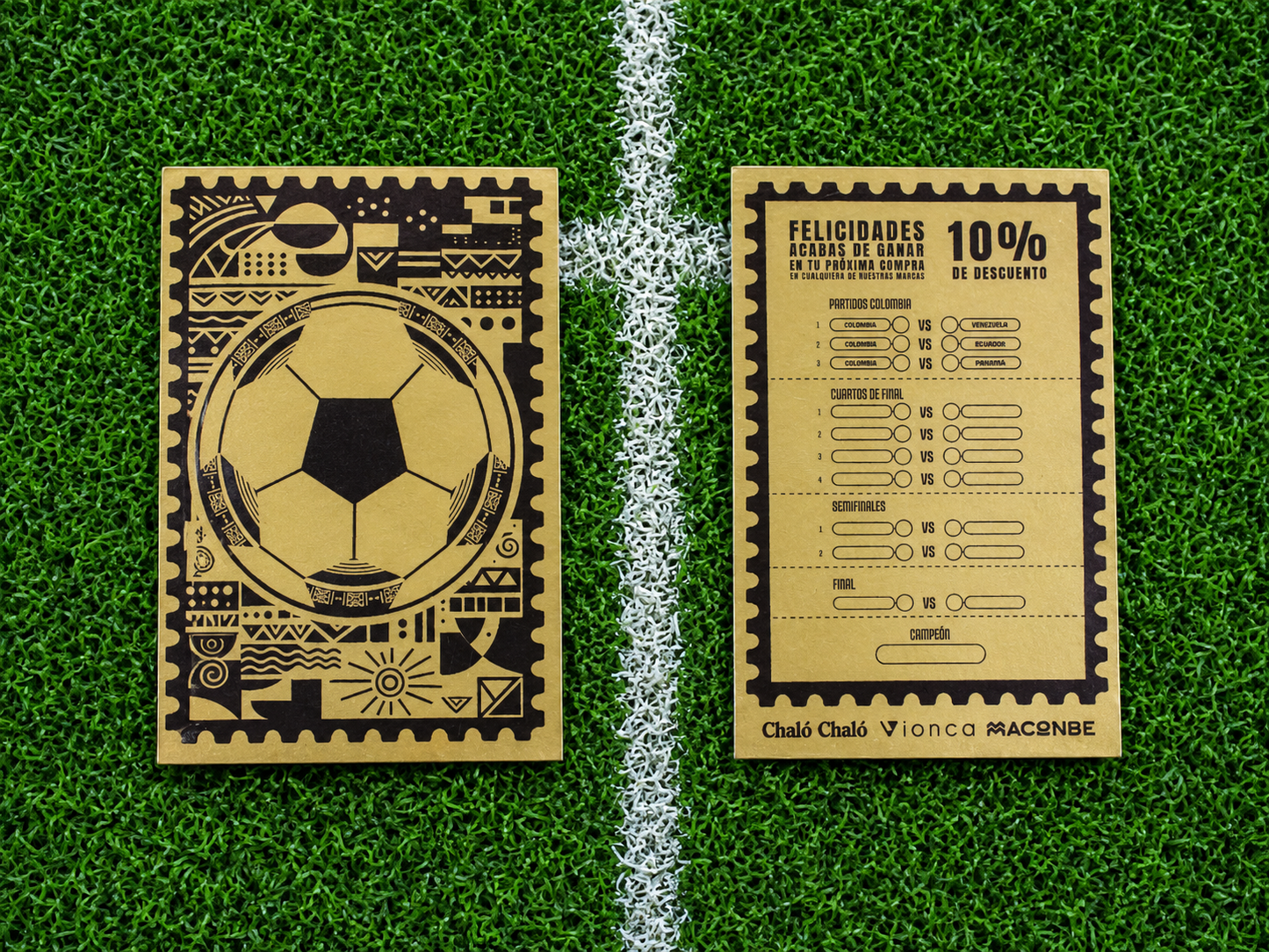 POSTALES FUTBOL DE COLOMBIA - COMBO DE 7 POSTALES